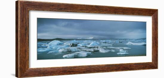 Icebergs-Chris Madeley-Framed Photographic Print