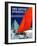 "Iceboats Racing," Saturday Evening Post Cover, February 18, 1939-Ski Weld-Framed Giclee Print