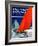 "Iceboats Racing," Saturday Evening Post Cover, February 18, 1939-Ski Weld-Framed Giclee Print