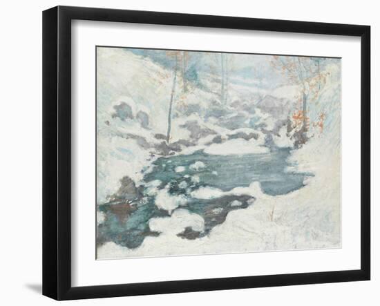 Icebound, C.1889-John Henry Twachtman-Framed Giclee Print