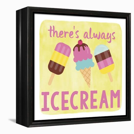 Icecream-Erin Clark-Framed Premier Image Canvas