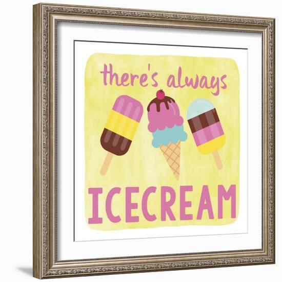 Icecream-Erin Clark-Framed Giclee Print