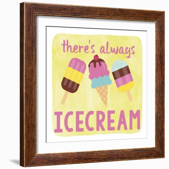 Icecream-Erin Clark-Framed Giclee Print