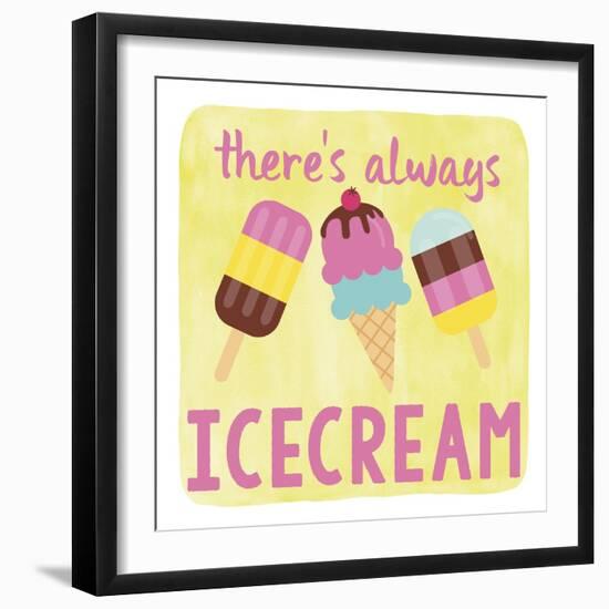 Icecream-Erin Clark-Framed Giclee Print