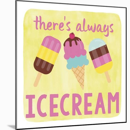 Icecream-Erin Clark-Mounted Giclee Print