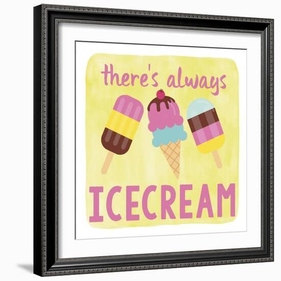 Icecream-Erin Clark-Framed Giclee Print