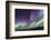 Iceland, Akureyri. The northern lights glow in unbelievable colors.-Ellen Goff-Framed Photographic Print