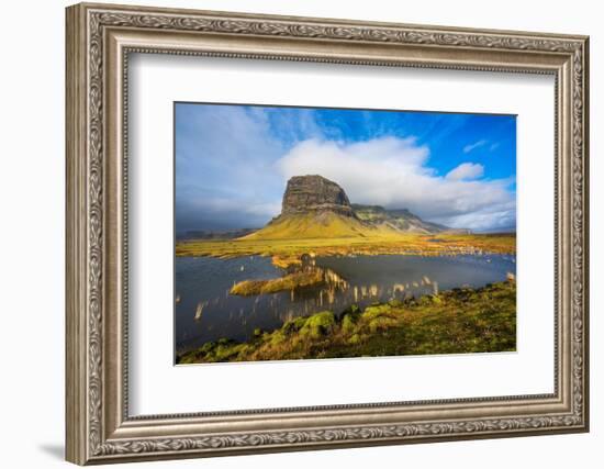 Iceland big stone-Marco Carmassi-Framed Photographic Print