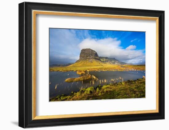 Iceland big stone-Marco Carmassi-Framed Photographic Print