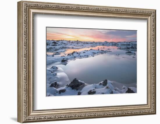 Iceland Blue Lagoon-Philippe Manguin-Framed Photographic Print