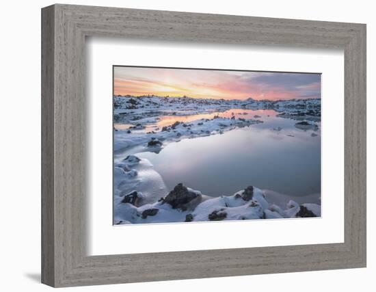 Iceland Blue Lagoon-Philippe Manguin-Framed Photographic Print