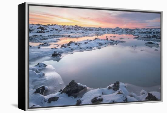 Iceland Blue Lagoon-Philippe Manguin-Framed Premier Image Canvas