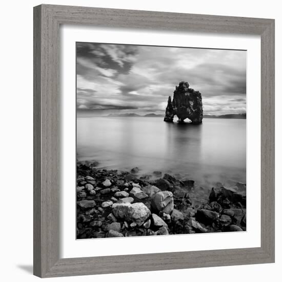 Iceland Dinosaur-Nina Papiorek-Framed Photographic Print