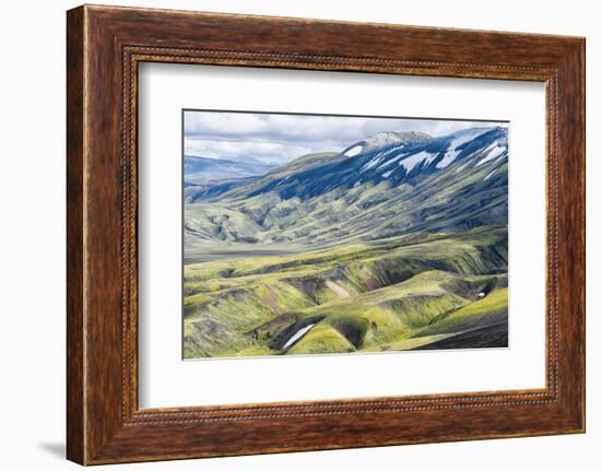 Iceland, Fjallabak Nature Reserve, Landmannalaugar.-Ellen Goff-Framed Photographic Print