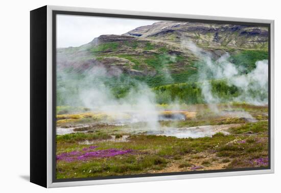 Iceland, Geothermal Field, Geyser-Catharina Lux-Framed Premier Image Canvas