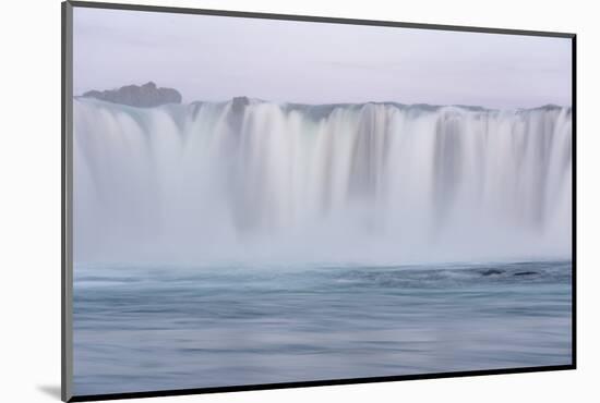 Iceland, Godafoss waterfall. The waterfall stretches over 30 meters-Ellen Goff-Mounted Photographic Print