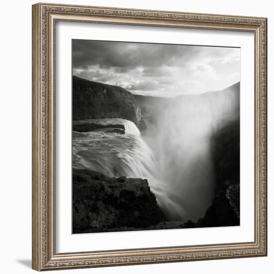 Iceland Gullfoss-Nina Papiorek-Framed Photographic Print