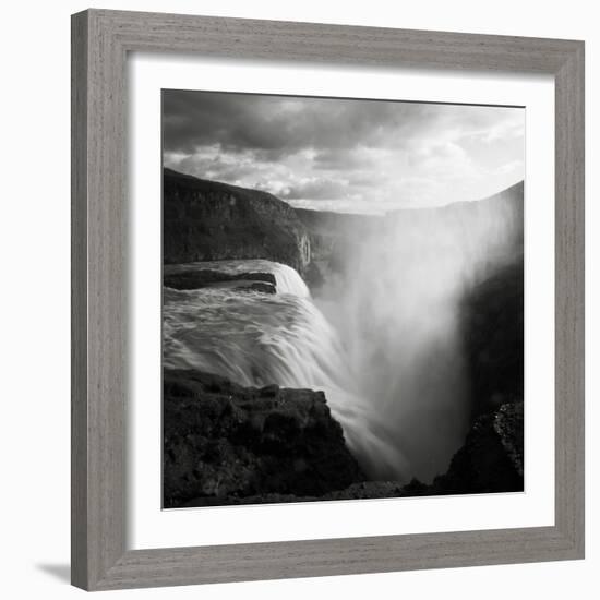 Iceland Gullfoss-Nina Papiorek-Framed Photographic Print