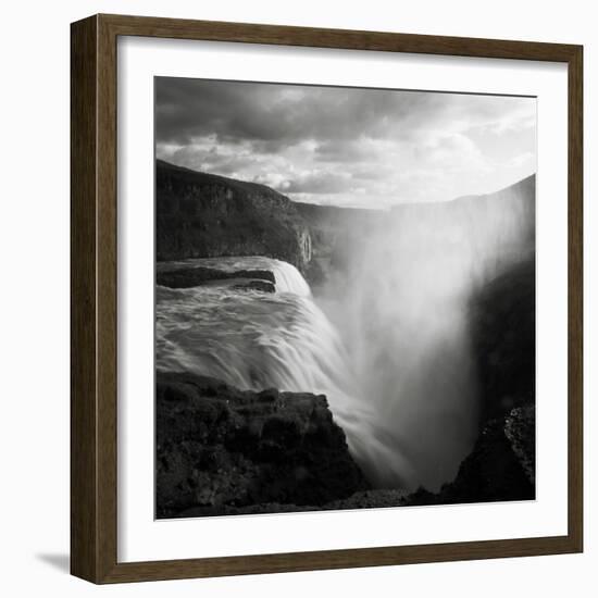 Iceland Gullfoss-Nina Papiorek-Framed Photographic Print