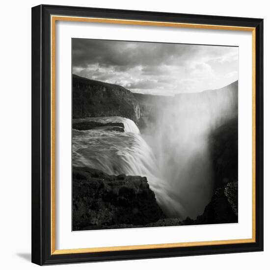 Iceland Gullfoss-Nina Papiorek-Framed Photographic Print