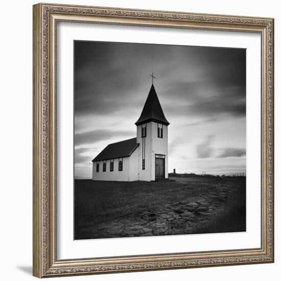 Iceland Hellnar Church-Nina Papiorek-Framed Photographic Print