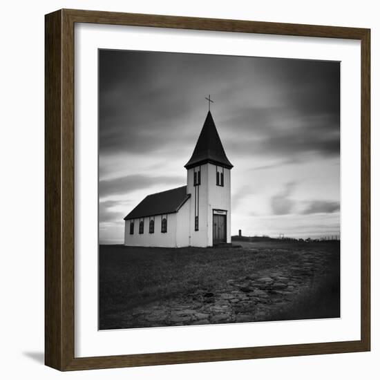 Iceland Hellnar Church-Nina Papiorek-Framed Photographic Print