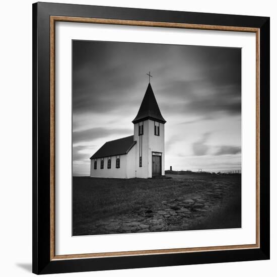 Iceland Hellnar Church-Nina Papiorek-Framed Photographic Print