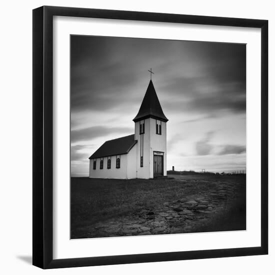 Iceland Hellnar Church-Nina Papiorek-Framed Photographic Print