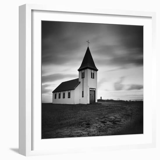 Iceland Hellnar Church-Nina Papiorek-Framed Photographic Print