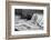 Iceland. Ice designs and Dettifoss, Jokulsa a Fjollum River, Vatnajokull National Park.-Judith Zimmerman-Framed Photographic Print