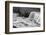 Iceland. Ice designs and Dettifoss, Jokulsa a Fjollum River, Vatnajokull National Park.-Judith Zimmerman-Framed Photographic Print