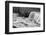 Iceland. Ice designs and Dettifoss, Jokulsa a Fjollum River, Vatnajokull National Park.-Judith Zimmerman-Framed Photographic Print