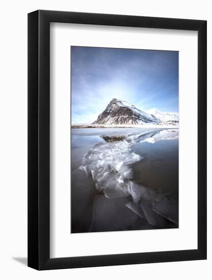 Iceland Ice Lake-Philippe Manguin-Framed Photographic Print