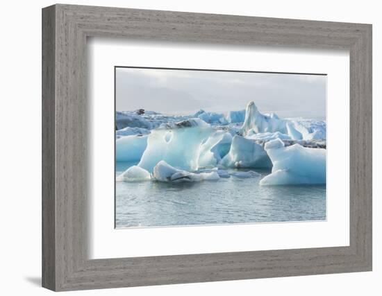 Iceland. Jokulsarlon Glaciers and Icebergs , Southeast Iceland-Bill Bachmann-Framed Photographic Print