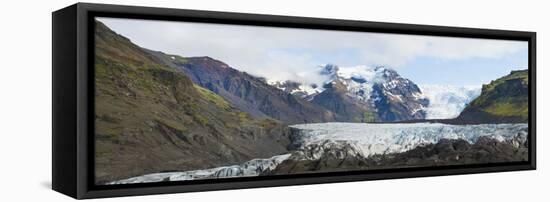 Iceland. Majestic Glaciers Panoramic, Skaftafell National Park-Bill Bachmann-Framed Premier Image Canvas