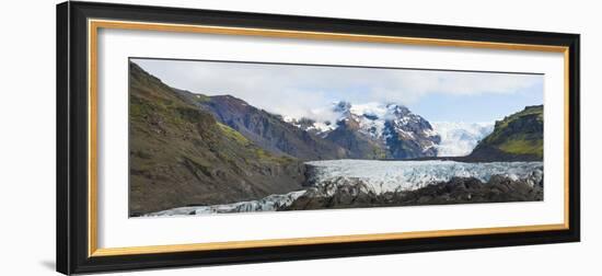 Iceland. Majestic Glaciers Panoramic, Skaftafell National Park-Bill Bachmann-Framed Photographic Print