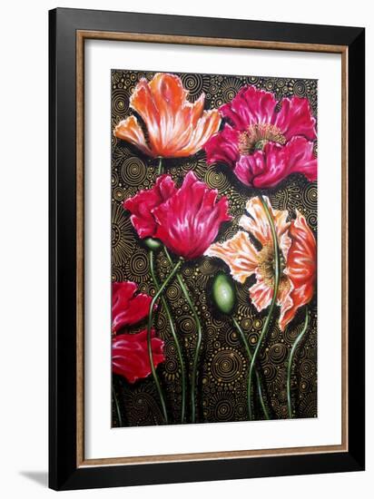 Iceland Poppies-Cherie Roe Dirksen-Framed Giclee Print