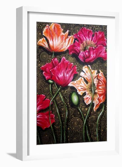 Iceland Poppies-Cherie Roe Dirksen-Framed Giclee Print