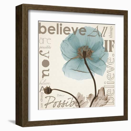 Iceland Poppy Believe-Albert Koetsier-Framed Art Print