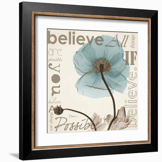 Iceland Poppy Believe-Albert Koetsier-Framed Art Print