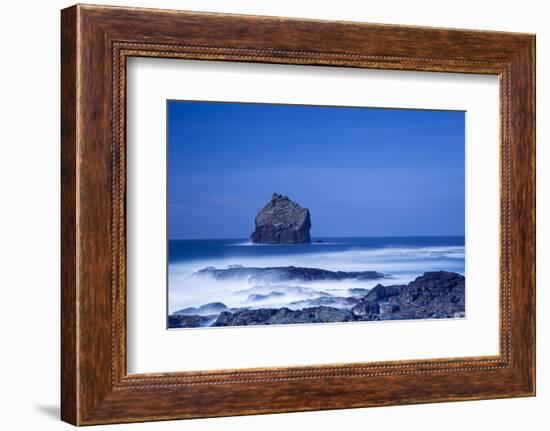 Iceland, Reykjanesviti. the Rugged Coastline at Reykjanesviti.-Katie Garrod-Framed Photographic Print