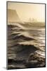 Iceland, Reynisfjara. Waves Breaking on Reynisfjara Beach-Katie Garrod-Mounted Photographic Print