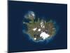 Iceland, Satellite Image-PLANETOBSERVER-Mounted Photographic Print