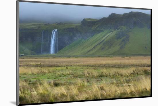 Iceland. Seljalandsfoss Waterfalls Famous Waterfall in South Iceland-Bill Bachmann-Mounted Photographic Print