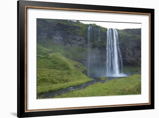 Iceland. Seljalandsfoss Waterfalls Famous Waterfall in South Iceland-Bill Bachmann-Framed Photographic Print