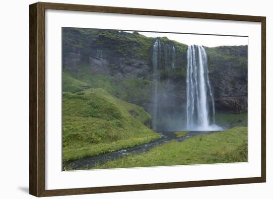 Iceland. Seljalandsfoss Waterfalls Famous Waterfall in South Iceland-Bill Bachmann-Framed Photographic Print