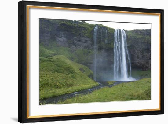 Iceland. Seljalandsfoss Waterfalls Famous Waterfall in South Iceland-Bill Bachmann-Framed Photographic Print