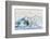 Iceland, Skaftafell National Park, Blue details of Vatnajokull Glacier.-Ellen Goff-Framed Photographic Print