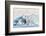 Iceland, Skaftafell National Park, Blue details of Vatnajokull Glacier.-Ellen Goff-Framed Photographic Print