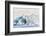 Iceland, Skaftafell National Park, Blue details of Vatnajokull Glacier.-Ellen Goff-Framed Photographic Print